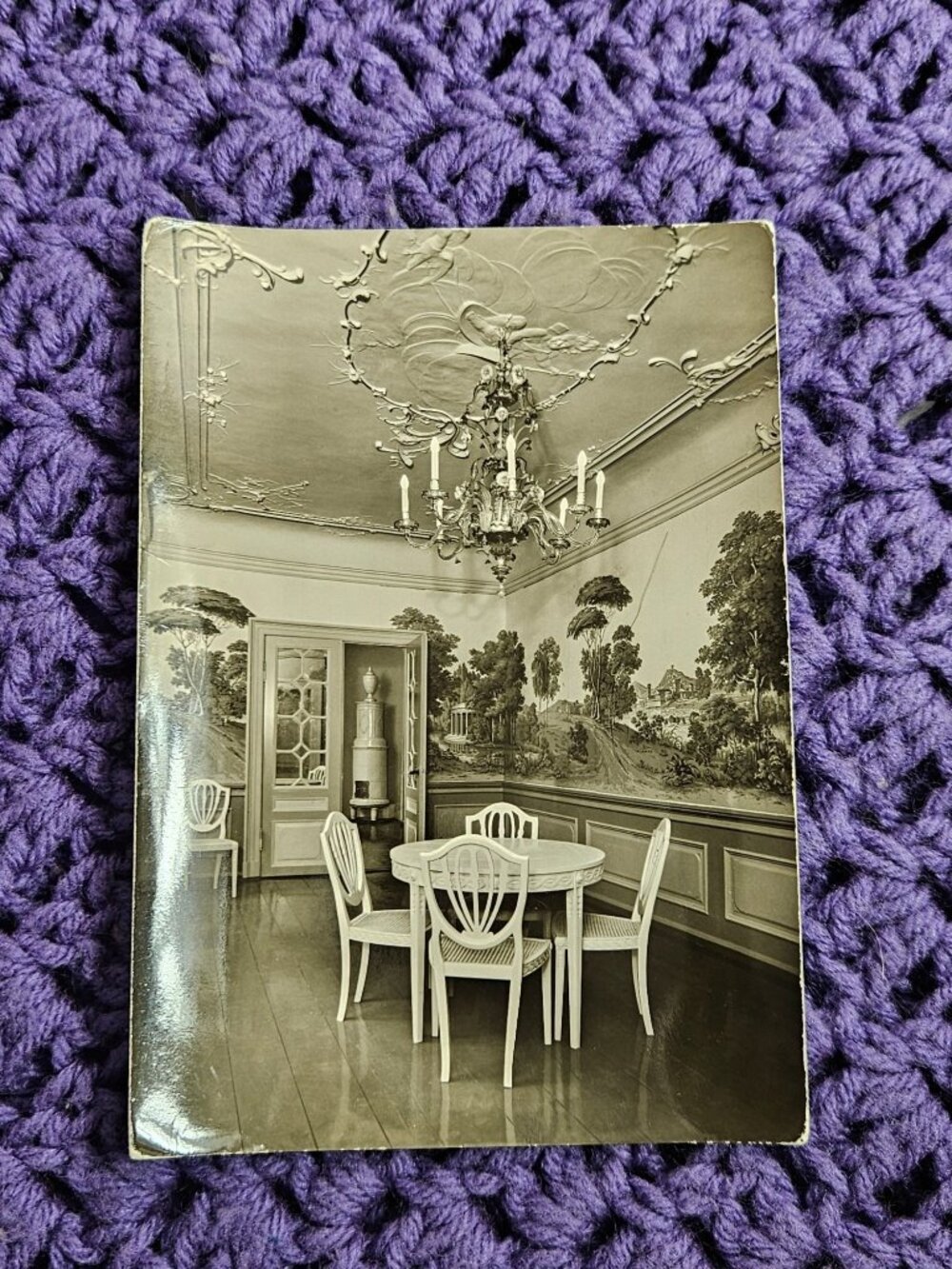 Lubeck Germany Schabbelhaus Landscape Room Postcard
